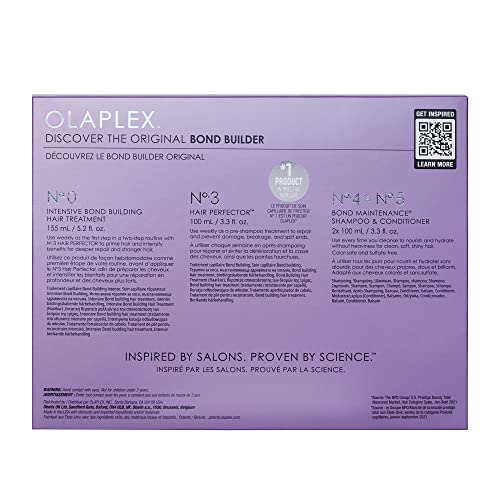 OLAPLEX Hair Repair Treatment Kit - Nº0 (155 ml), Nº3,4,5 (100 ml)