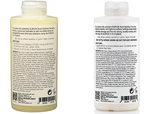 OLAPLEX No.4 Bond Maintenance Shampoo with No.5 Bond Maintenance Conditioner