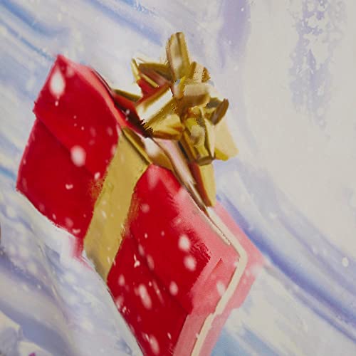 Santa & Snowy Duvet Cover Set - Double Bed