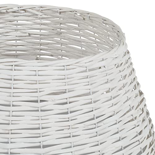 Natural Willow Christmas Tree Skirt - Hidden Storage