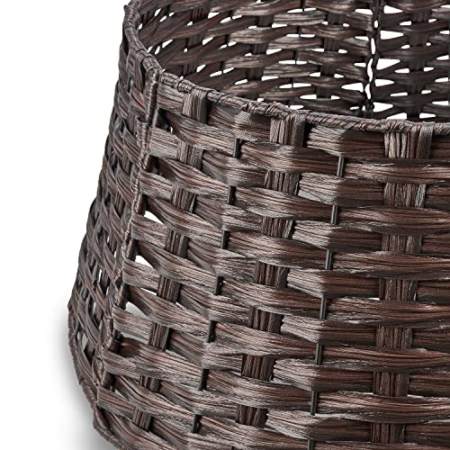 Christmas Tree Skirt - Wicker Rattan Cover