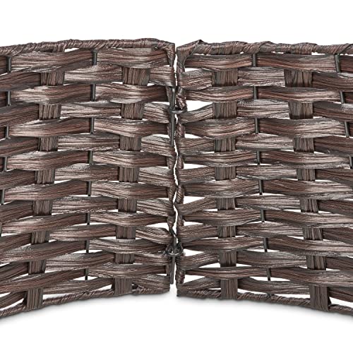 Christmas Tree Skirt - Wicker Rattan Cover