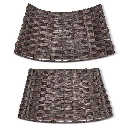 Christmas Tree Skirt - Wicker Rattan Cover