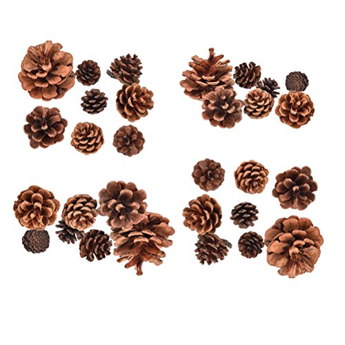Christmas Pine Cones: 30 Ornaments for Xmas Tree