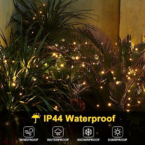 30M 300LED Waterproof Christmas Fairy Lights, 8 Modes