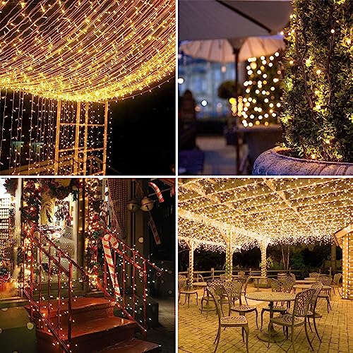 30M 300LED Waterproof Christmas Fairy Lights, 8 Modes