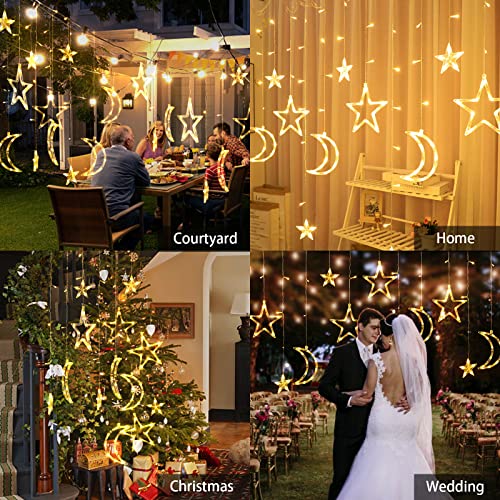 138-LED Starry Christmas Fairy Lights with Remote Control