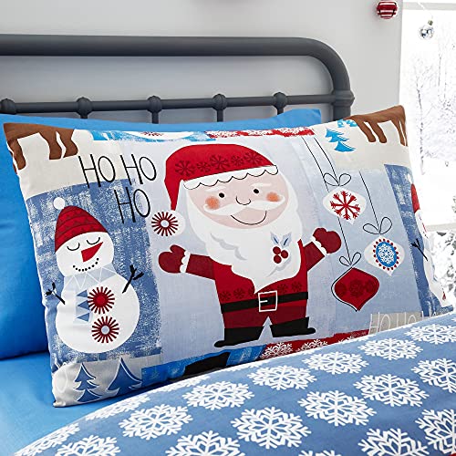 Christmas Patchwork Bedding Set for a Double Bed