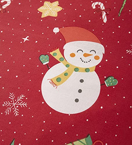 Christmas Bedlam Elf & Santa Duvet Cover Set - Double