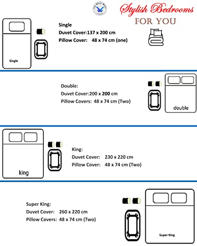 Festive Father Santa 3-Piece Christmas Bedding Set - Double