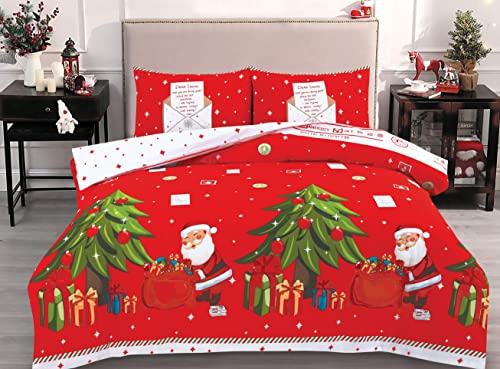 Dear Santa Christmas Double Xmas Duvet Set