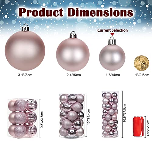 12PCS 8CM Xmas Baubles – Festive Decorations for Gifts