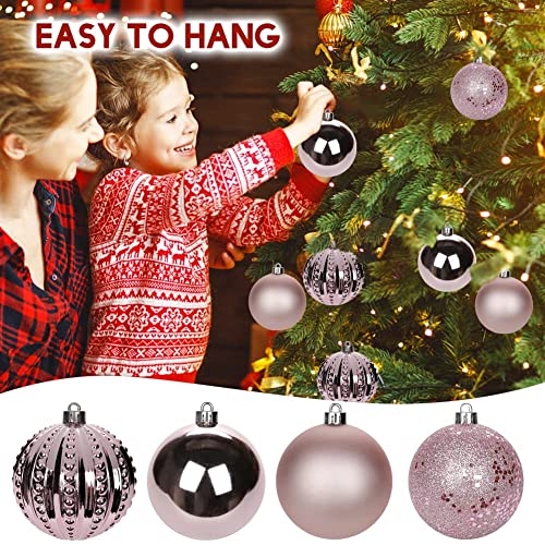 12PCS 8CM Xmas Baubles – Festive Decorations for Gifts