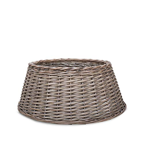 Large Wicker Christmas Tree Skirt: Festive Xmas Decoration