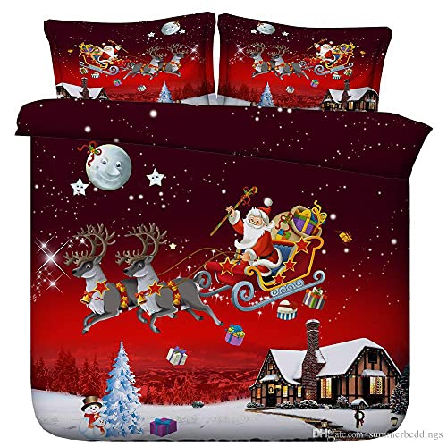 3D Xmax Bedding Set with Santa Father - Limited Edition