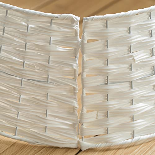 Festive Rattan Tree Skirt for Christmas Decor