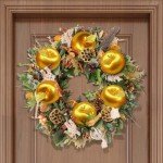 6 Pcs Golden Apples Artificial Golden Fruit Crafts Gold Apples for Home Decoration Christmas Décor