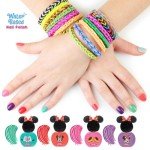 Disney Minnie Mouse - Townley Girl Sparkly Cosmetic Makeup Set with Lip Balm Nail Accessories -35 Pcs|Perfect for Parties Sleepovers Makeovers|Birthday Gift for Girls above 3 Yrs