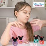 Disney Minnie Mouse - Townley Girl Sparkly Cosmetic Makeup Set with Lip Balm Nail Accessories -35 Pcs|Perfect for Parties Sleepovers Makeovers|Birthday Gift for Girls above 3 Yrs