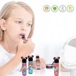 Disney Minnie Mouse - Townley Girl Sparkly Cosmetic Makeup Set with Lip Balm Nail Accessories -35 Pcs|Perfect for Parties Sleepovers Makeovers|Birthday Gift for Girls above 3 Yrs