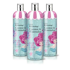 Baylis & Harding Beauticology Mermaid Shower and Bath Bubbles, 500ml, (Pack of 3) - Vegan Friendly