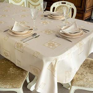 Luxury Christmas Tablecloth - Stain-Resistant - Large Sizes