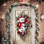 Snowman Door Cover for Christmas Decor