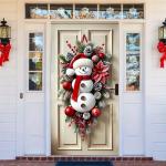 Snowman Door Cover for Christmas Decor