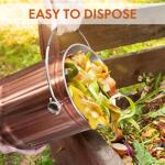 Copper Stainless Steel Kitchen Compost Bin with Lid