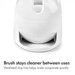 OXO Compact Toilet Brush with Canister - White
