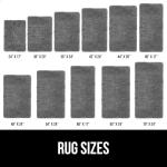 Eco-Friendly Non-Slip Chenille Bath Mat 24x17