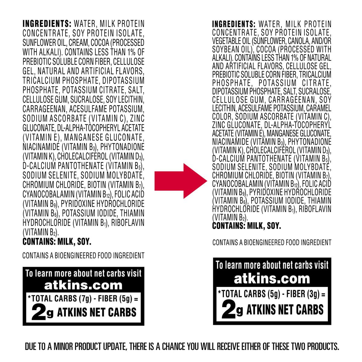 Atkins Milk Chocolate Protein Shake 4-Pack