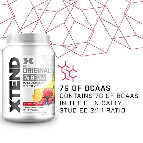 Xtend 7G BCAA, Knockout Fruit Punch, 2.68 lb