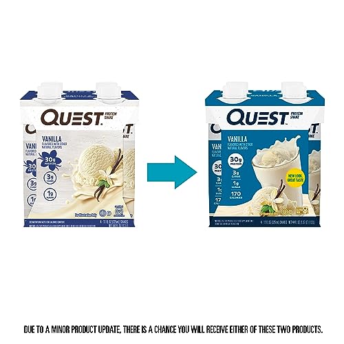 Quest Nutrition Vanilla Protein Shake - High Protein, Low Carb