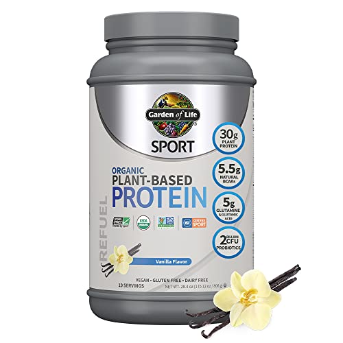 Organic Vanilla Plant-Based Protein Powder 806g