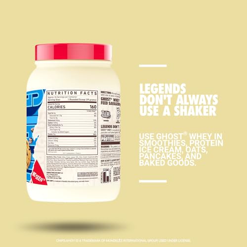 GHOST WHEY Protein Powder, Chips Ahoy! 2lb