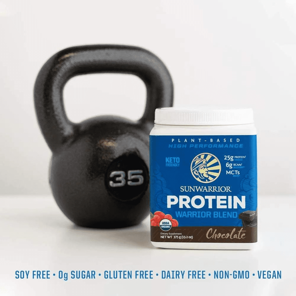 Sunwarrior Warrior Blend Raw Vegan Chocolate Protein