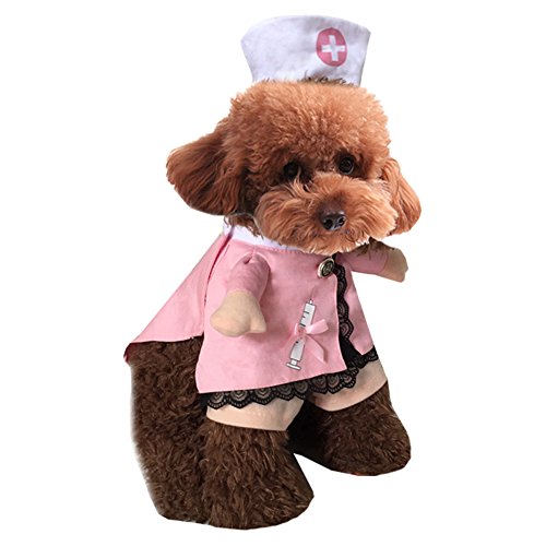 Funny Doctor Nurse Pet Costume for Dogs & Cats