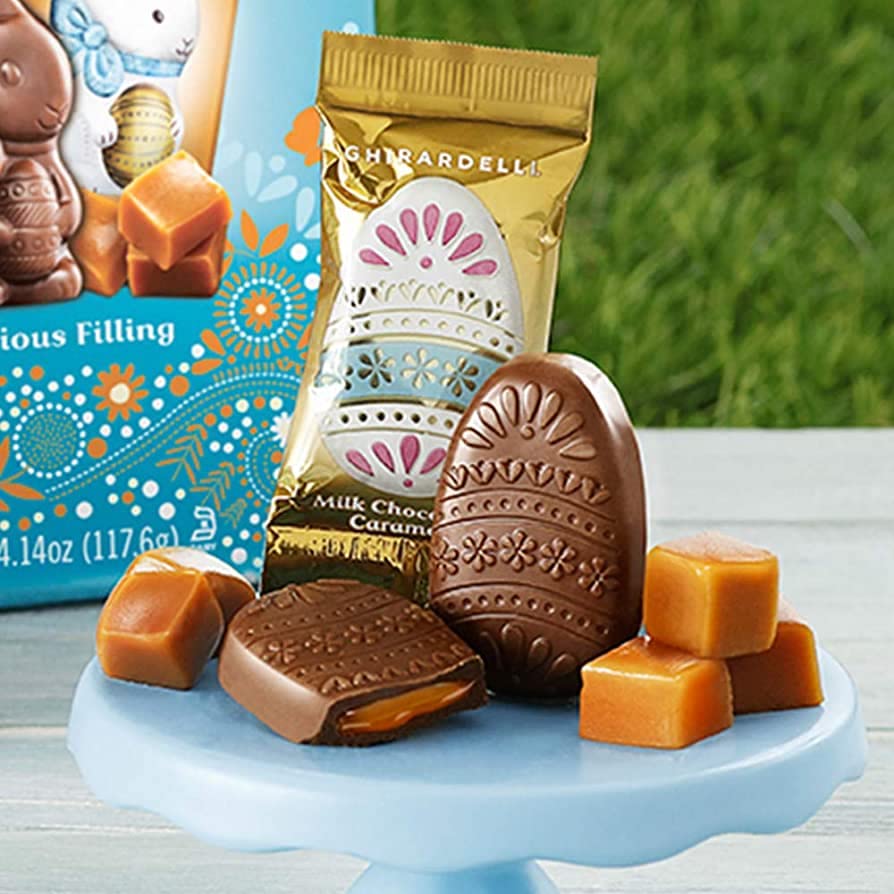 Easter Basket Tower with Treats for Everyone