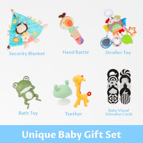 Cokelaba Lion Baby Gift Basket for Infants