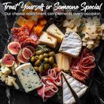Gourmet Cheese Gift Basket for Food Lovers