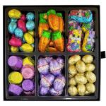 Easter Candy Platter with Chocolate Treats Galore