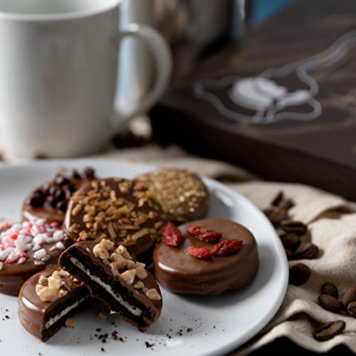 Valentine's Gourmet Chocolate-Covered Cookie Basket