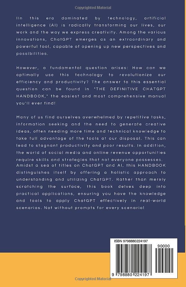 ChatGPT Handbook: Techniques and Strategies for Business