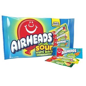 Airheads Mini SOURS Candy Variety 12oz Bag