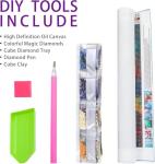 Dinosaur Diamond Painting Kit for Adults