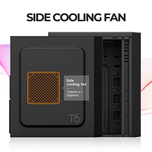 ATX Computer Case with Pre-Installed Fan, USB 3.0