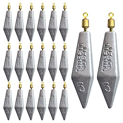 Triangle Lead Quick Sinker Set - 20 Pieces