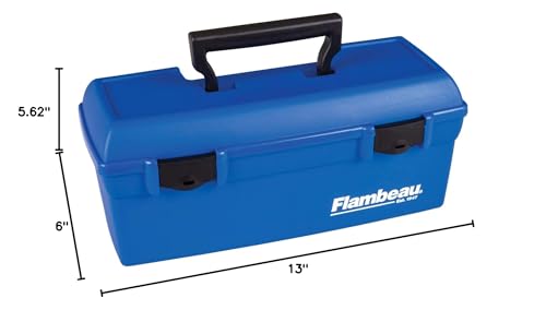 Flambeau Lil' Brute Fishing Tackle Box, Blue