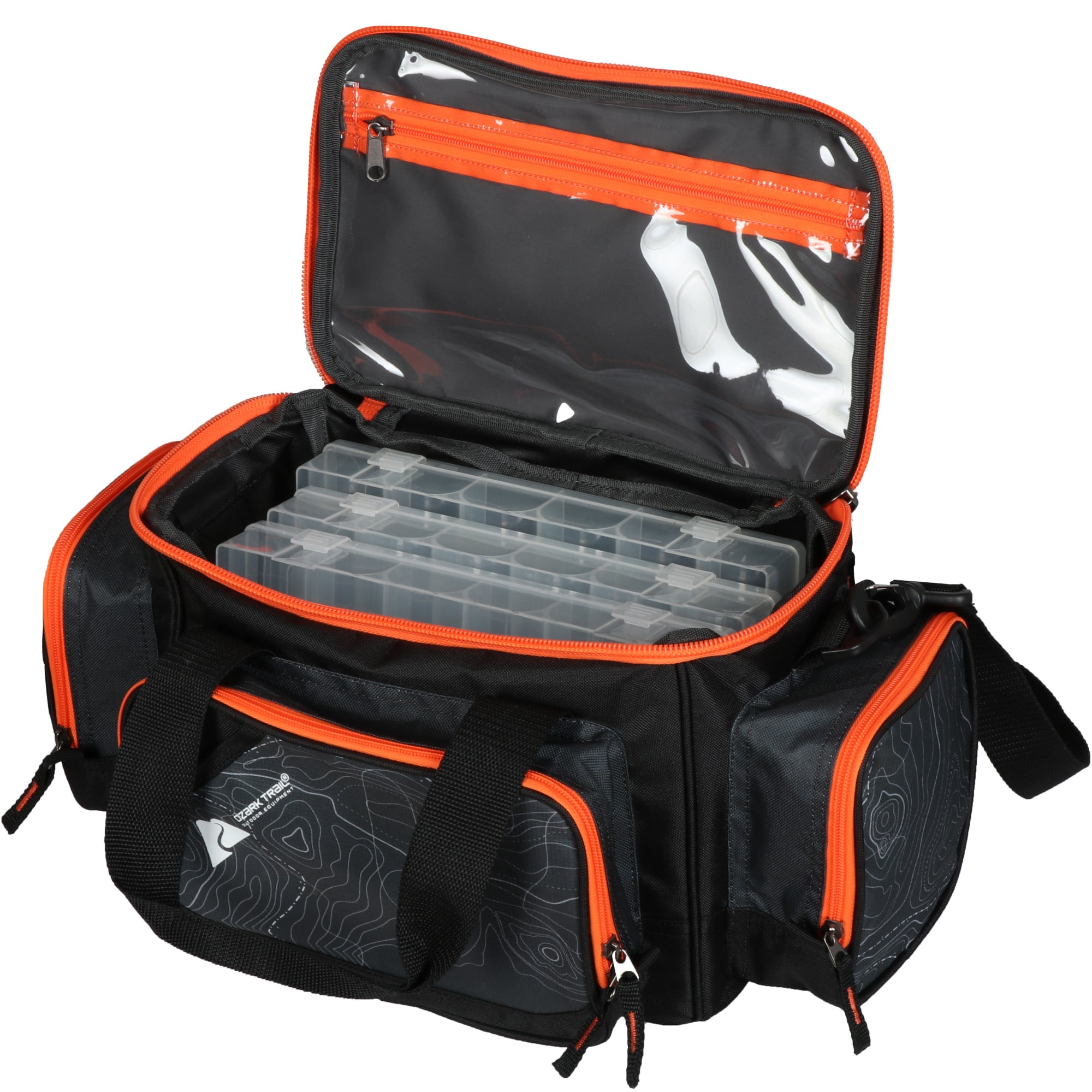 Ozark Trail 360 Black Fishing Tackle Bag